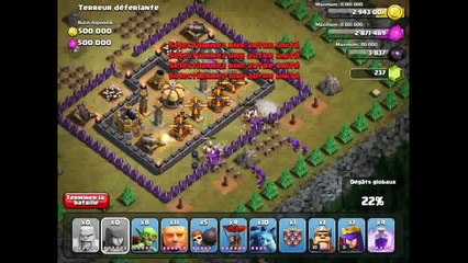 (Campagne Solo) Terreur déferlante   Clash Of Clans FR
