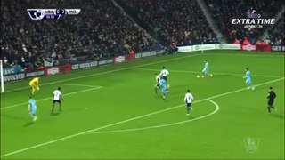 David Silva goal - West Bromwich vs Manchester City (26.12.2014) Premier League