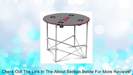 NCAA Alabama Crimson Tide Houndstooth Round Tailgating Table Review