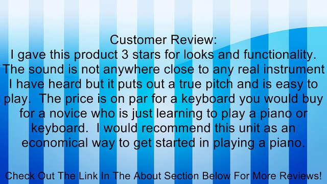 Casio CTK-2300 61-Key Personal Keyboard with Voice Pad Feature Review