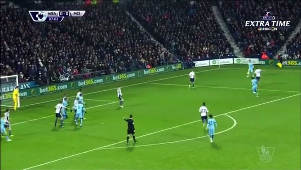 Fernando goal - West Bromwich vs Manchester City (26.12.2014) Premier League