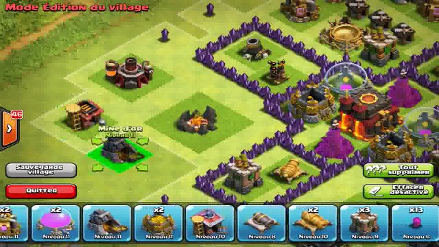 [HDV 6] Village X Efficace + Perfectionnement d'un Village Clash of Clans