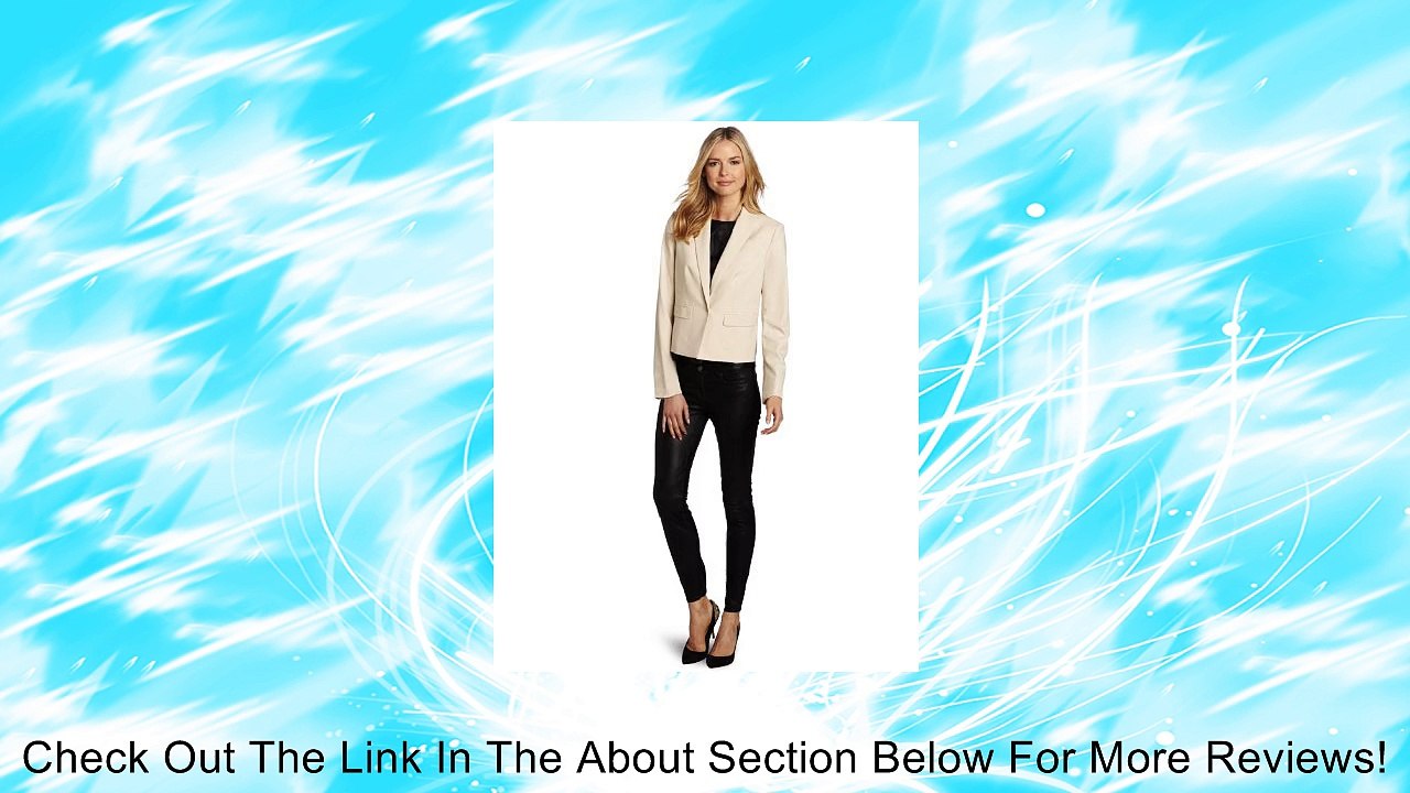 Jones New York Women's Short Notch Collar Jacket, Taupe, 4 Review