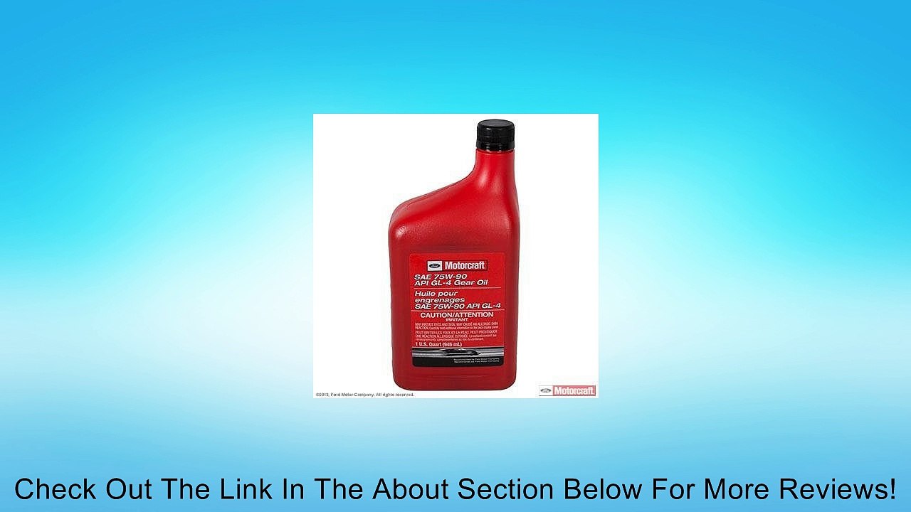 Motorcraft #XT4QGL ADDITIVE - OIL - FRICTION MODI (XT4QGL) Review