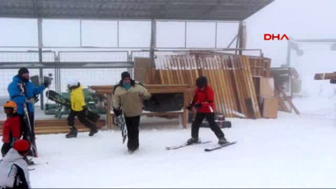 Kartalkaya'da Kayak Sevinci