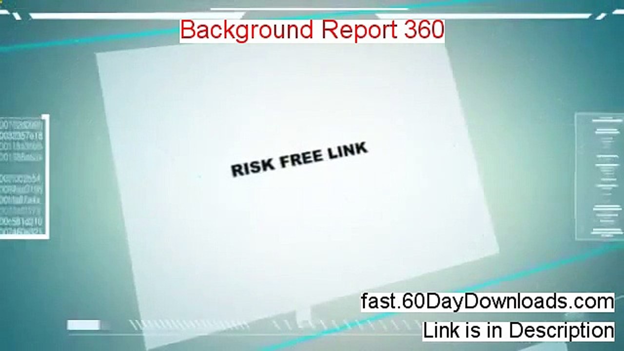 Background Report 360 - Background Report 360 Phone Number