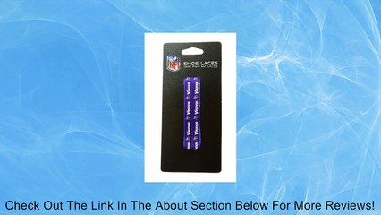NFL Minnesota Vikings 54-Inch LaceUps Shoe Laces Review