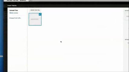 Wordpress Tutorial - Uploading Images