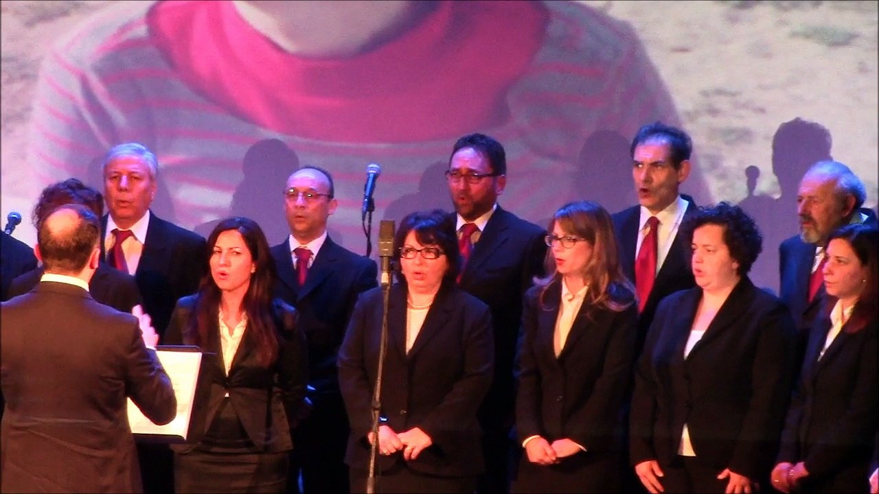 Elisalento 1^ Ediz. Astro nel ciel -Coro Maria Assunta in cielo Oria diretto dal Maestro Mauro Mattei Concerto per Elisabetta 13 dic 2014-Teatro Com.le Torre SS