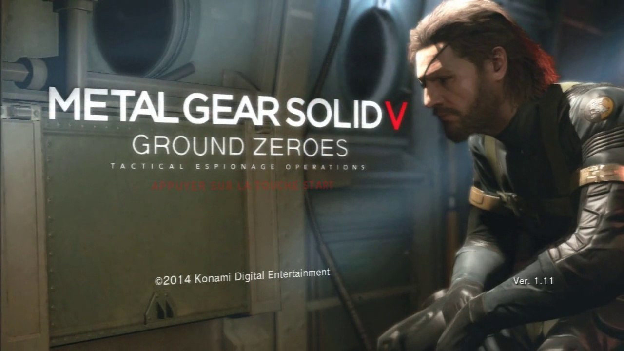 Test de Metal Gear Solid V: Ground Zeroes