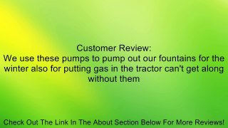 Manual Siphon Pump Review