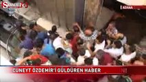 Cüneyt Özdemir'i güldüren haber