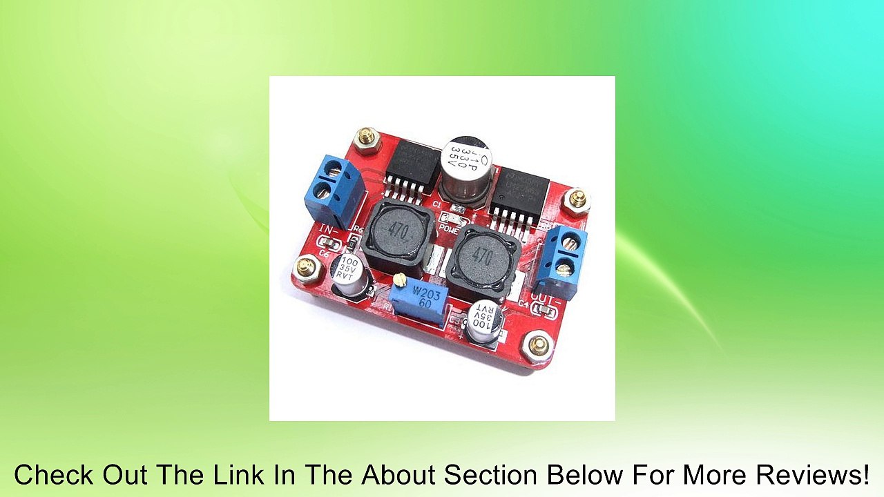 DC-DC Converter Module Step up and down In 3.5-28V Out 1.25-26V Adjustable (LM2596S+LM2577S) Review
