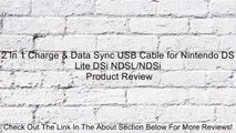 2 In 1 Charge & Data Sync USB Cable for Nintendo DS Lite DSi NDSL/NDSi Review