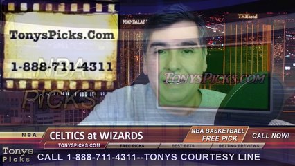 Washington Wizards vs. Boston Celtics Free Pick Prediction NBA Pro Basketball Odds Preview 12-27-2014
