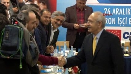 Kılıçdaroğlu, Taşeron İşçi Temsilcileriyle Bir Araya Geldi