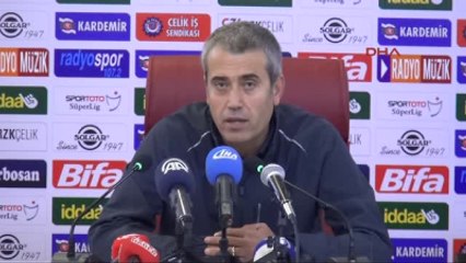 Kardemir Karabükspor-Balıkesirspor Maçının Ardından