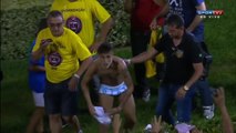 Neymar gave fans his entire football kit, leaving him standing in his boxers! - Neymar Friends vs Sao Paulo Friends 2014