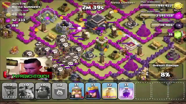 2 Attaques Gdc En live Face Commentary Clash of clans[1]