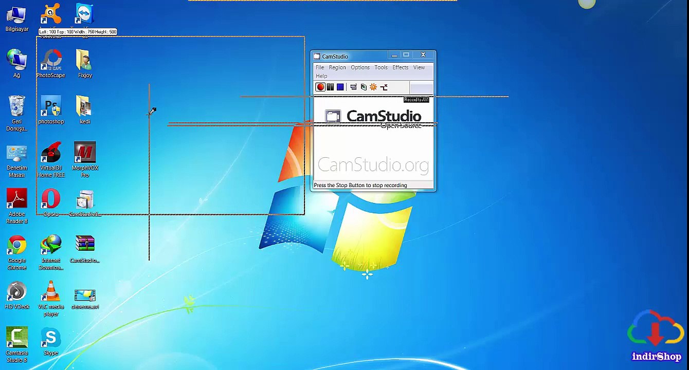 Camstudio Kurulumu ve Kullanımı
