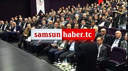 Samsunspor Kongresinde Gerginlik