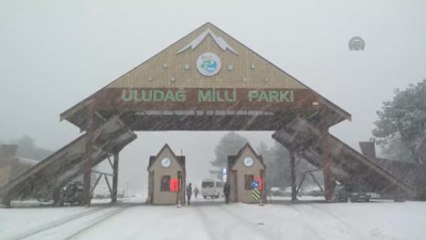 Uludağ'da Kar Yağışı