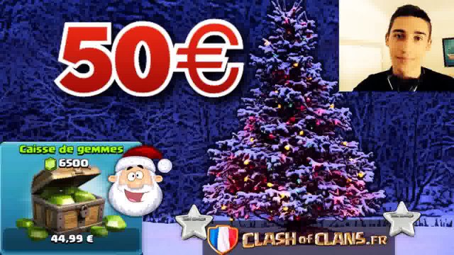 50€ à Gagner [Concours] Villages de Noël [30 000 abonnés] Clash of Clans