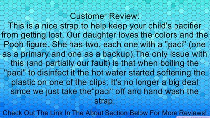 The First Years Pooh Pacifier Attacher Review