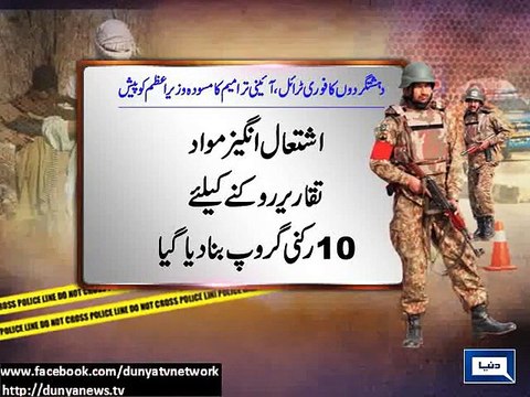 Islamabad_ 15 working groups formed to implement National Action Plan. Dunya News -