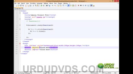 4.jQuery Effects - jQuery in Urdu