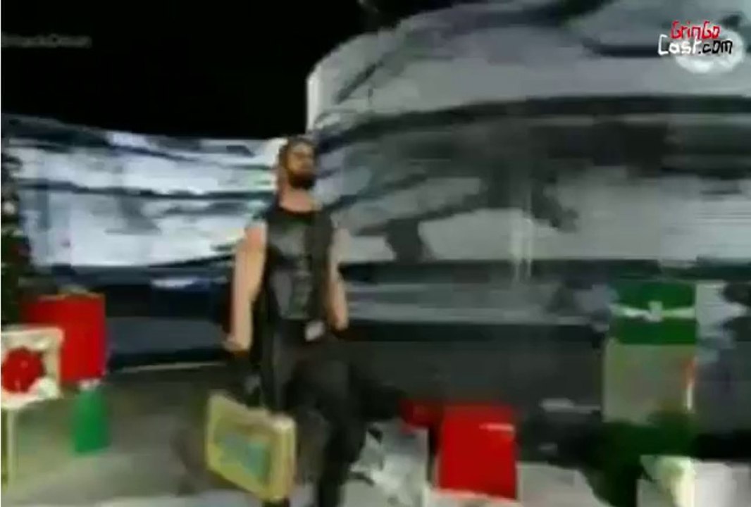 roman reigns e dolph ziggler vs seth rollins e big show smackdown 26 12 2014 no fox sports 2