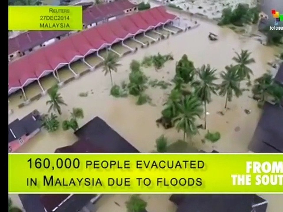 160,000 evacuated in Malaysia floods