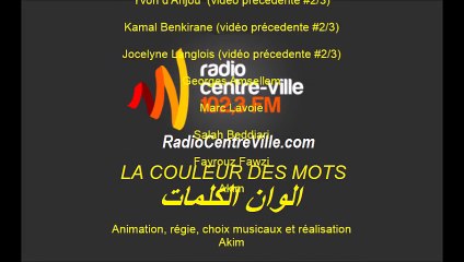 #3/3 - LA COULEURS DES MOTS الوان الكلمات x 2014-12-25