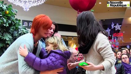 VIDEO.NIORT: Fauve Hautot la danseuse chorégraphe de "Danse avec les stars" en dédicace