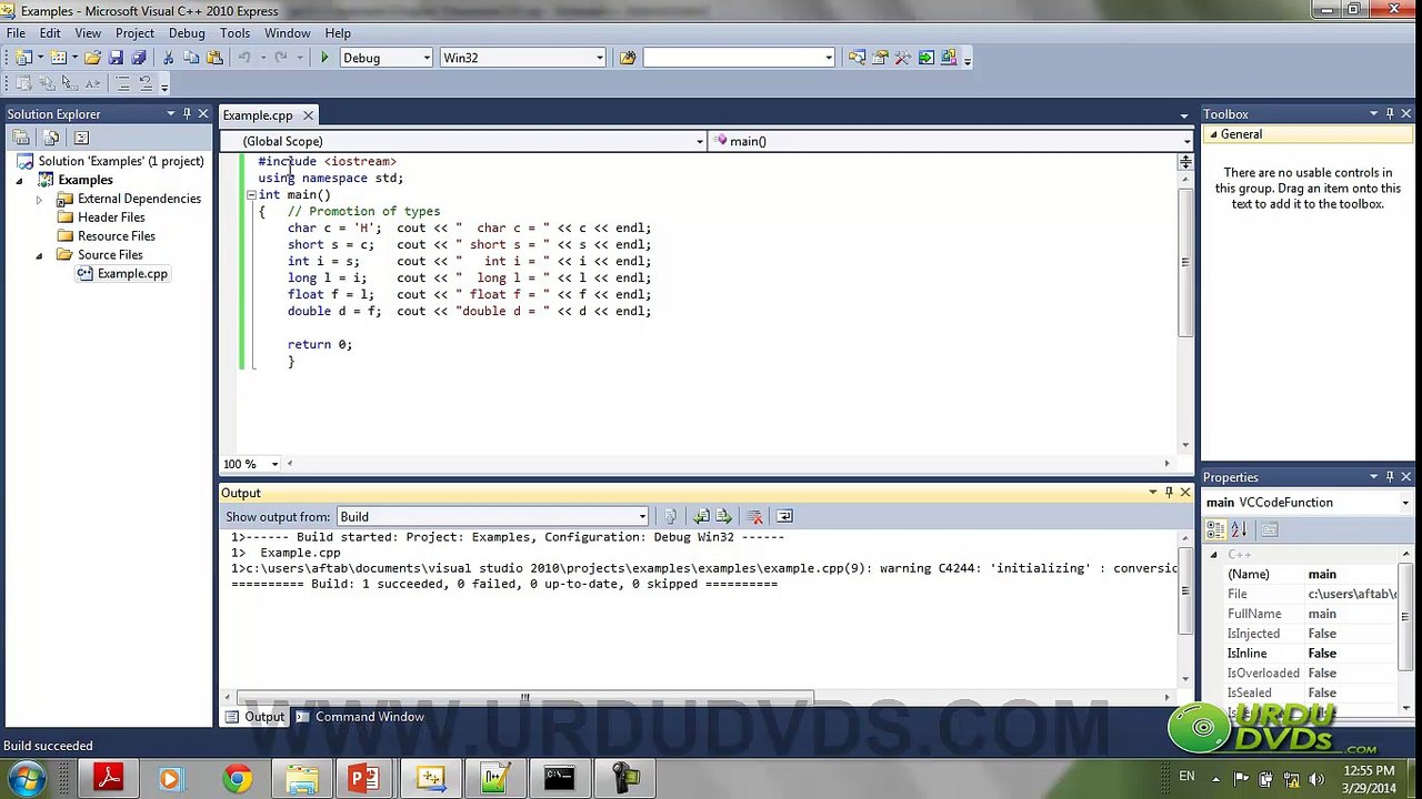 11.Type conversion and overflows - C++ in Urdu