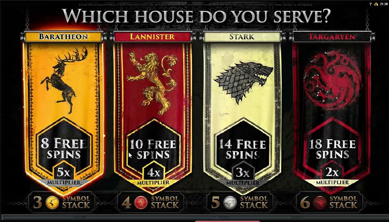 Microgaming - Game of Thrones