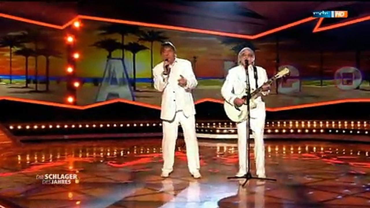 Die Amigos mit Sommerträume in der Sendung Schlager des Jahres