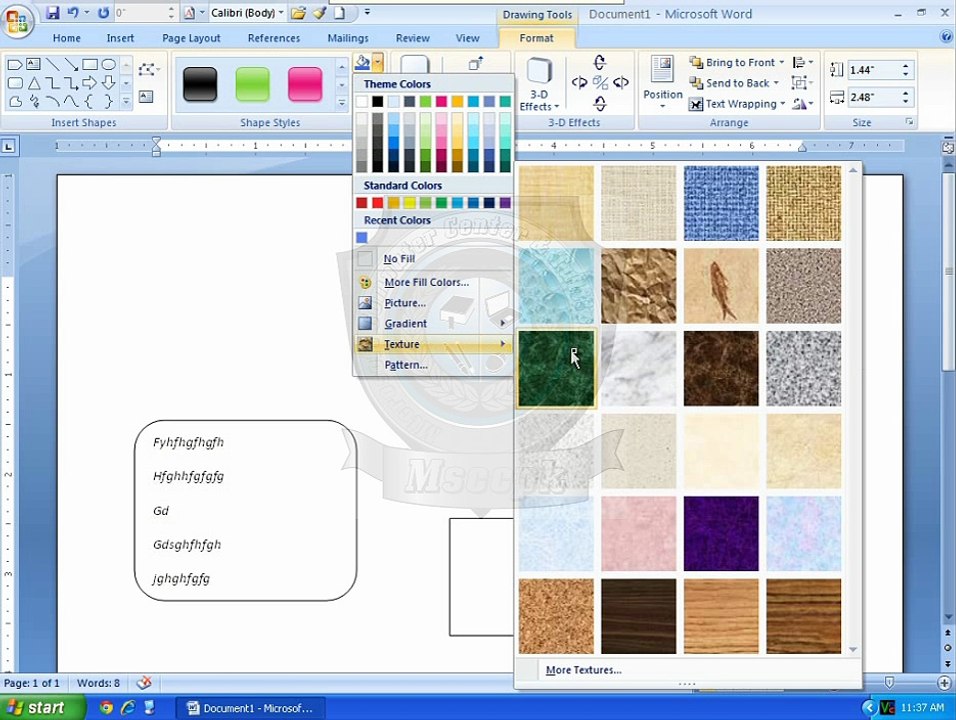 MS Word 2007 Tutorial in Urdu Part (8) 20-12-14