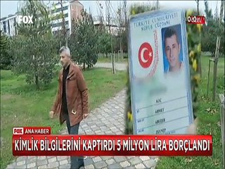 Telefon hattı almak için kimlik bilgilerini veren vatandaşı 5 milyon lira borçlandırdılar
