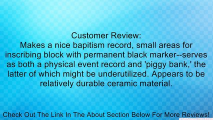 Child to Cherish Christening Block Review