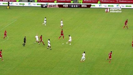 Robinho desempata para a equipe vermelha