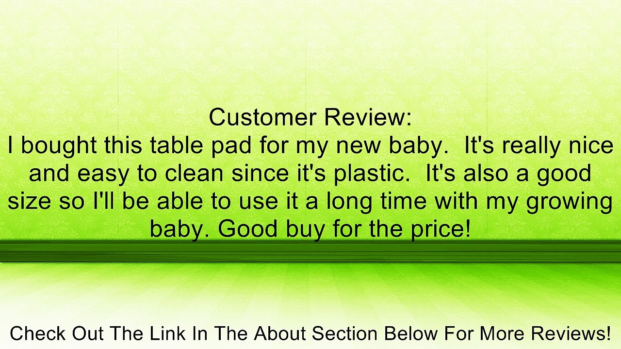 17" X 34" X 1" Replacement Pad for Baby's Use Review