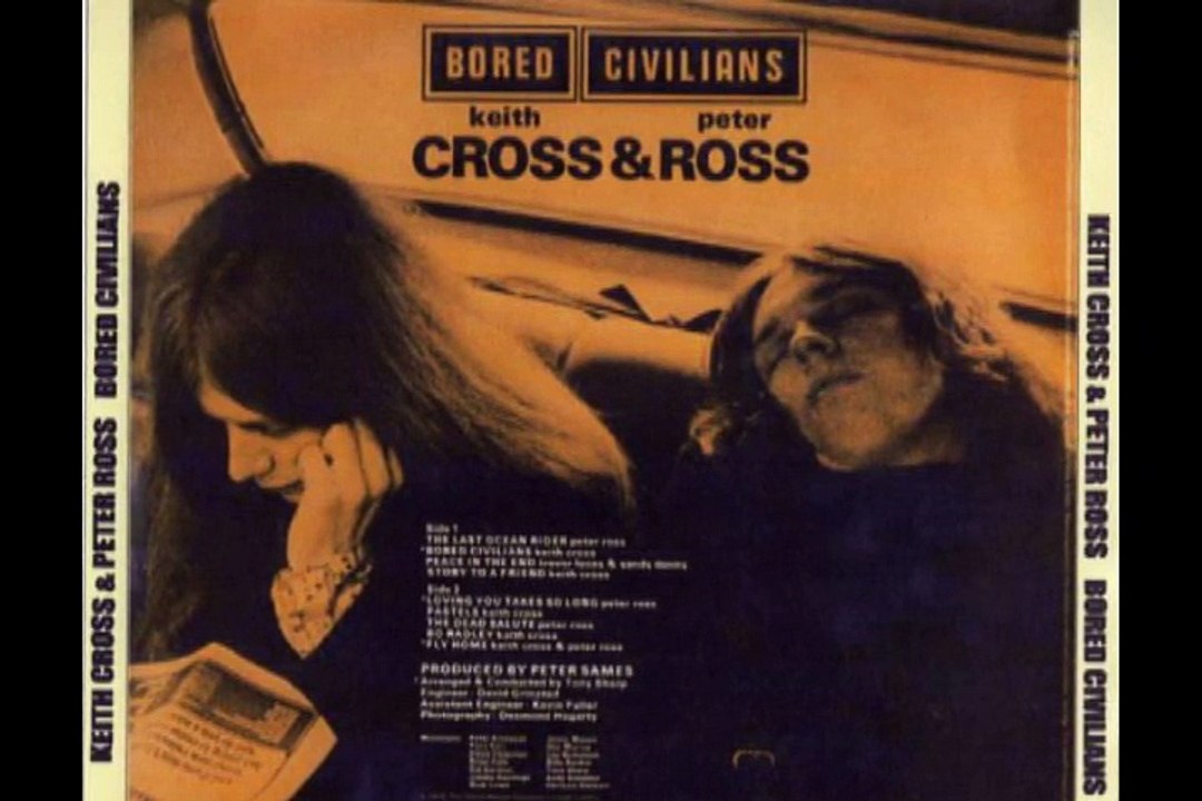 Keith Cross & Peter Ross "The Last Ocean Rider"1971 UK Prog Folk Rock