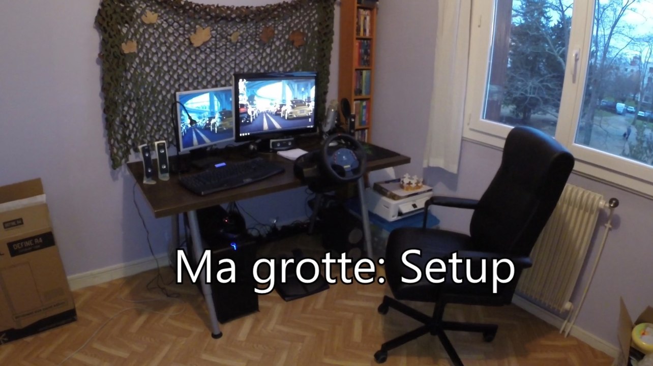 Ma grotte: Setup