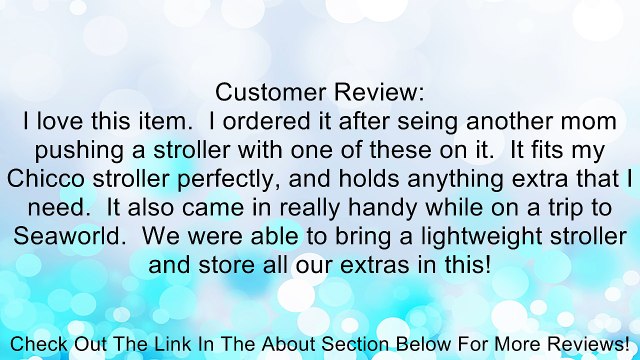 Maclaren Universal Organizer, Black Review