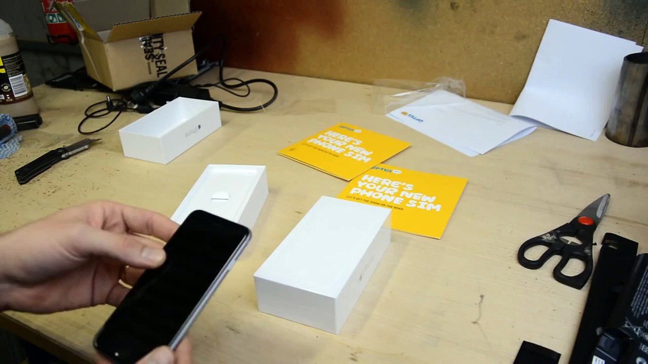 iPhone 6 Unboxing 128Gb Gold & Space Grey - Comparison