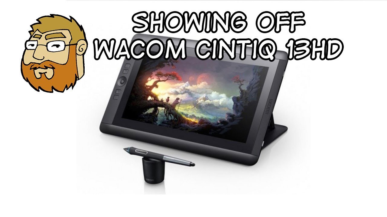 Showing Off The Wacom Cintiq 13HD