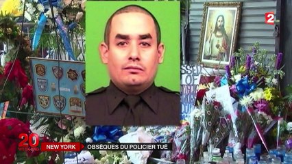 New York : un dernier hommage à l'un des deux policiers assassinés