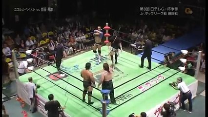 TMDK (Shane Haste & Mikey Nicholls) vs. Daisuke Sekimoto & Akitoshi Saito