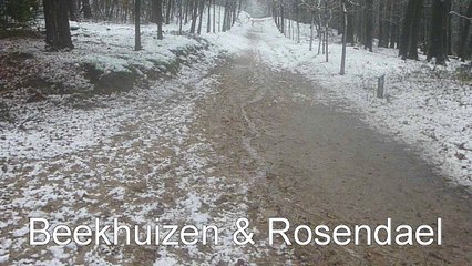 Beekhuizen & Rosendael in stages of snowfall